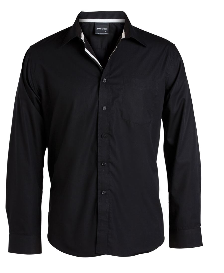 Contrast Placket Adults Shirt | Logos Unlimited